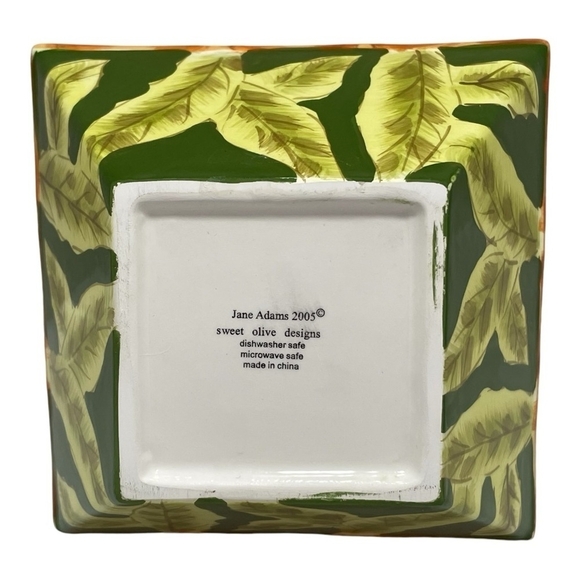 Bowl Set Sweet Olive Designs Jane Adams Tropical Floral
3-Pcs 6” Square Bowl Set - Picture 4 of 10